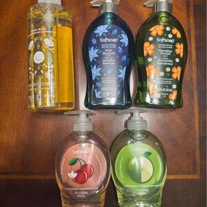 Liquid Hand Soap Collection - Blue, Green, Yellow, Red